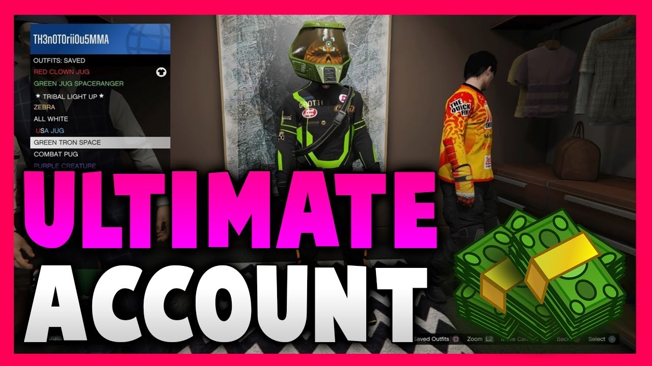 ULTIMATE GTA 5 Modded Account | SPACE RANGER HELMET&nbsp; (RARE ACCOUNT)