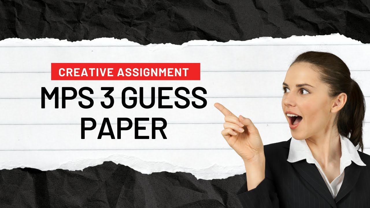 MPS 3 GUESS PAPER