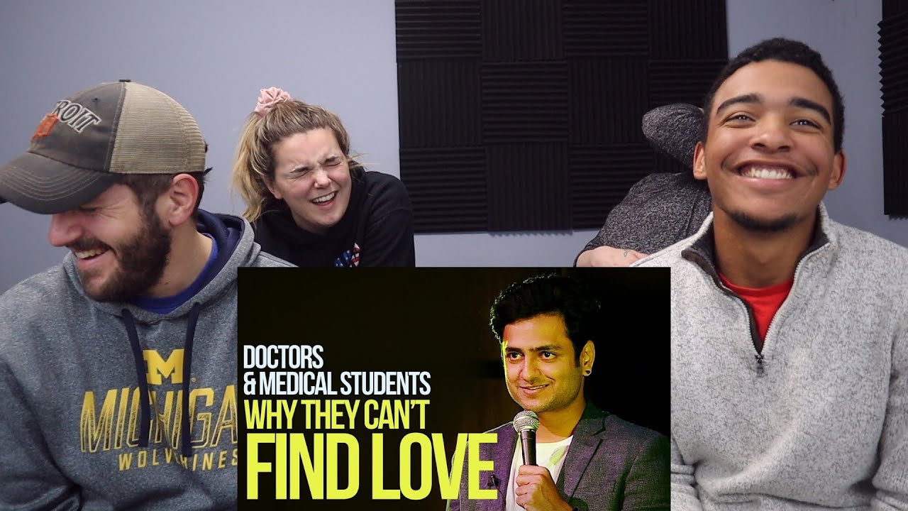 Kenny Sebastian : Stand Up Comedy REACTION! | Doctors & Medical Students - Why They Can't Find Love