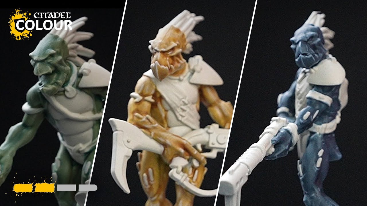 How to Paint: Kroot Skin Tones | Intermediate | Warhammer 40,0000