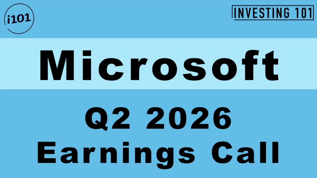 Microsoft Q2 2026 Earnings Call