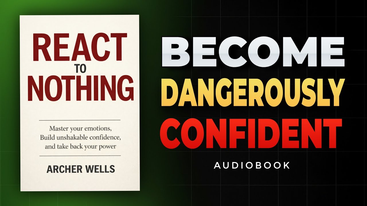 How to Become Dangerously Confident | React to Nothing Book Summary | Motivational Audiobook