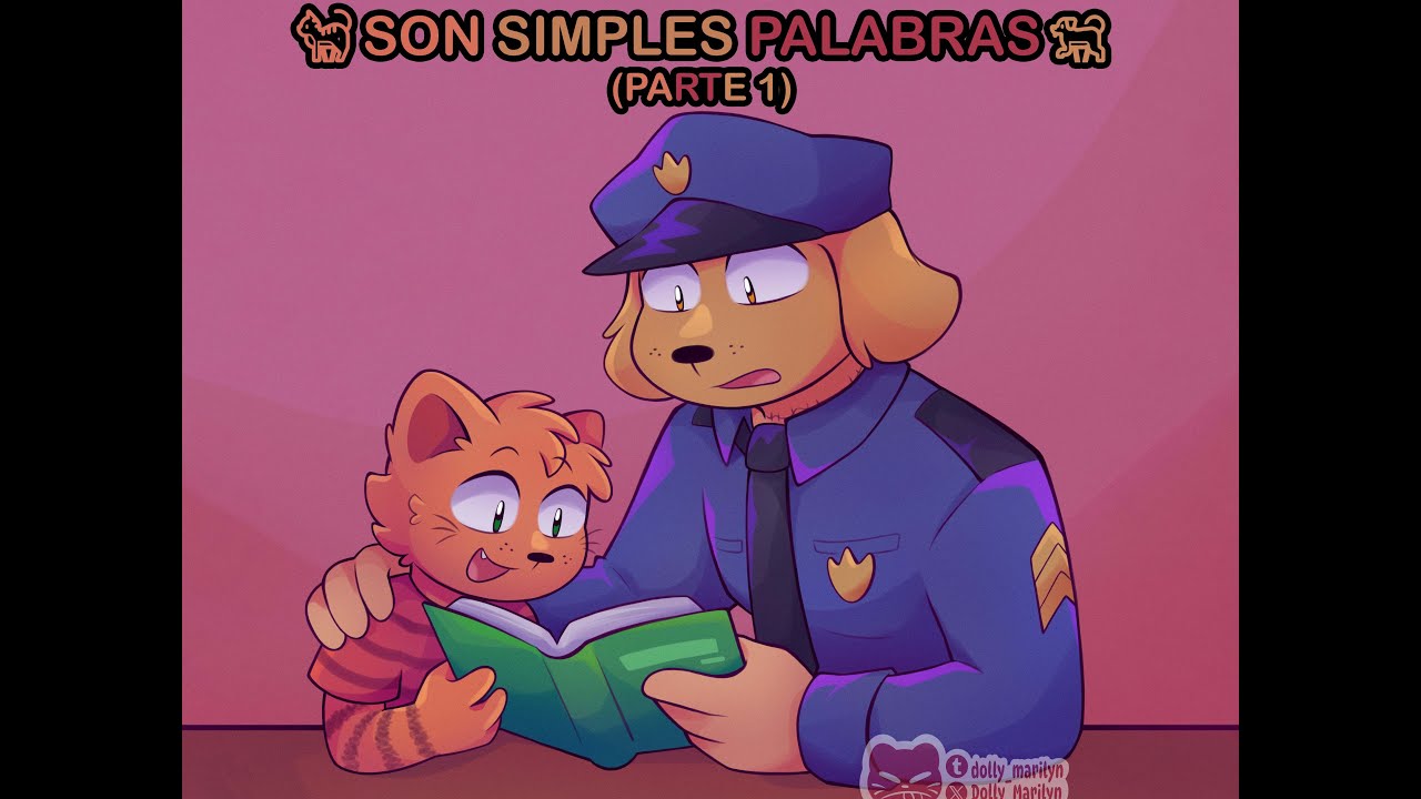 🐕Son Simples Palabras Parte 1🐈 - DOGMAN - Comic DUB