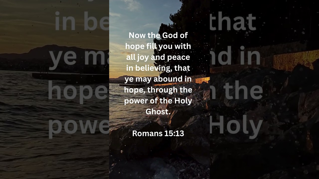Filled With Hope by the Power of God | Grace by God of All