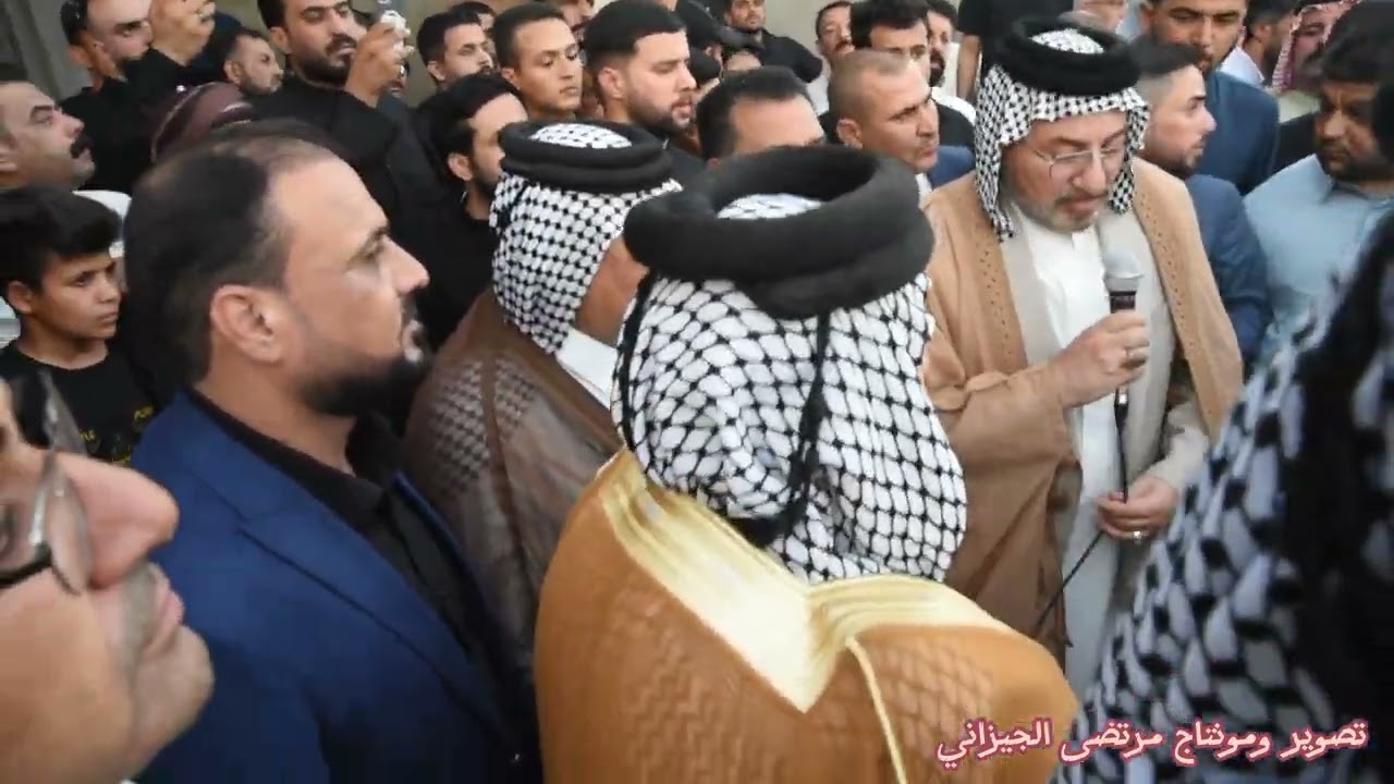 أكبرتجمع عشائري السابع من وفاة الشيخ أبو هادي الجيزاني تخلله مراسم تتويج ولده الشيخ هادي خلفا له