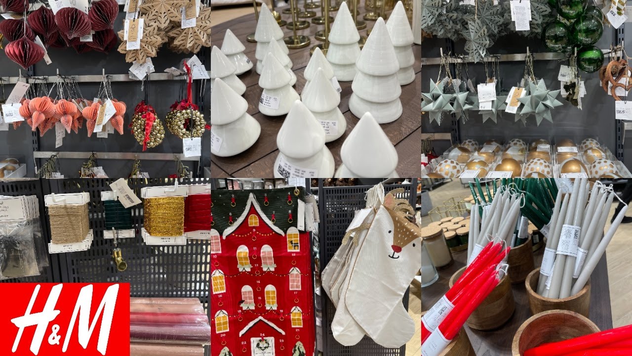 H&M CHRISTMAS DECOR COLLECTION WITH PRICE NOVEMBER 2021 | H&M SHOPPING HAUL | TRAVELANDSHOP WITH ME