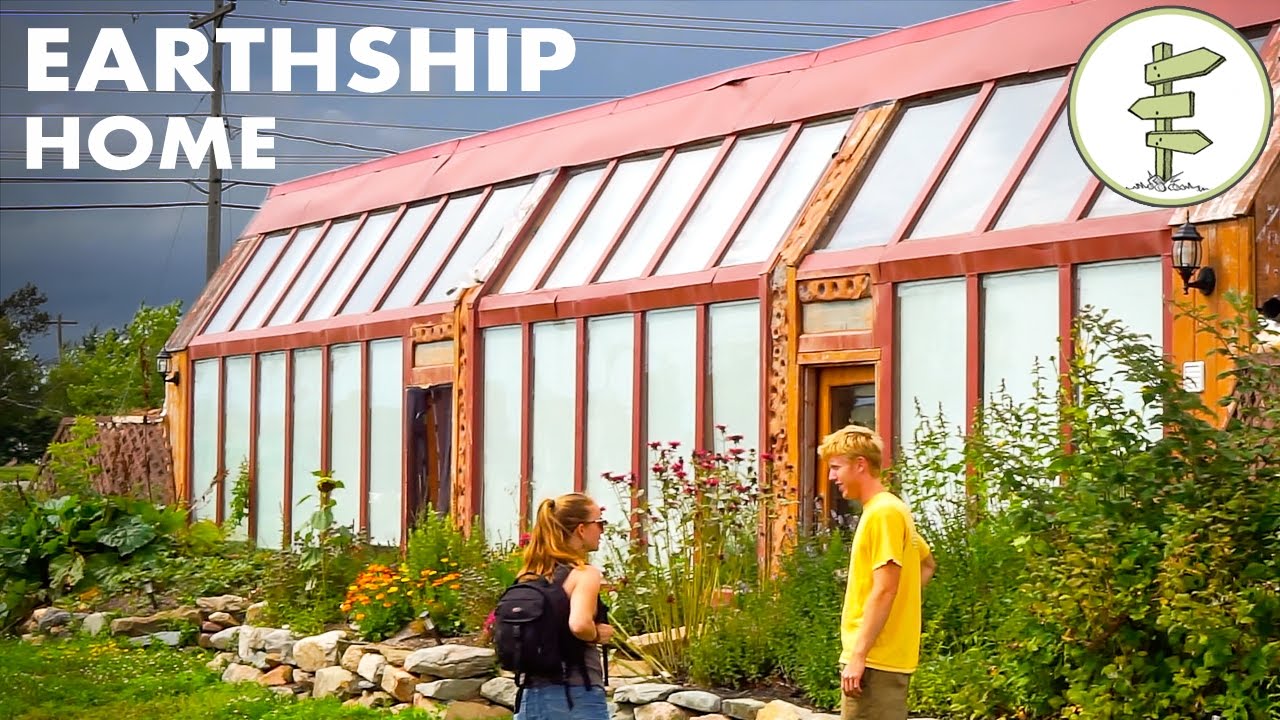 Earthship Home - Young Man's Inspiring Building & Living Experience