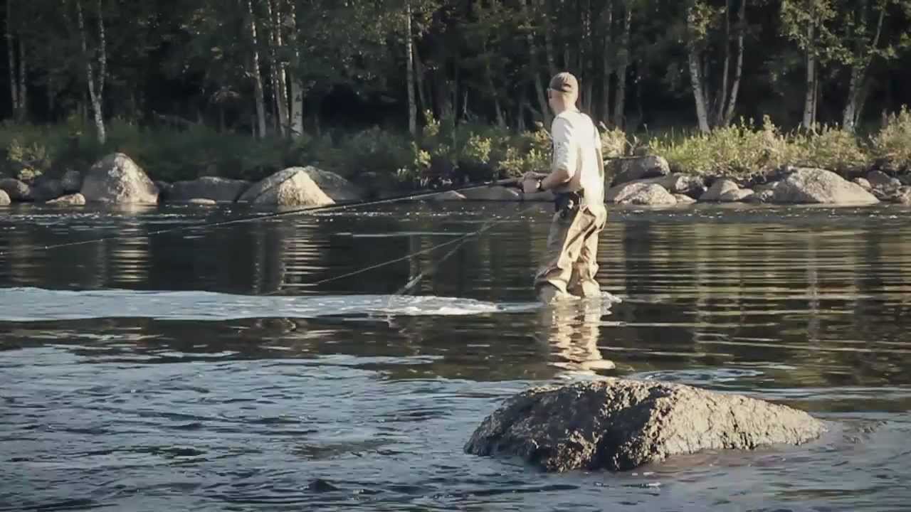 Ett fiskeår längs Vindelälvsdalen del 5 - Laxfisket i Vindelälven
