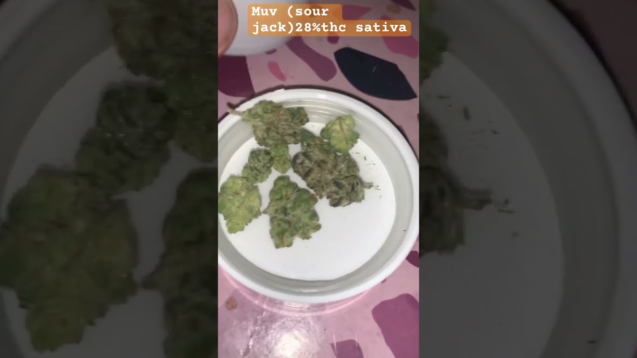 Muv (sour jack) 28%thc sativa