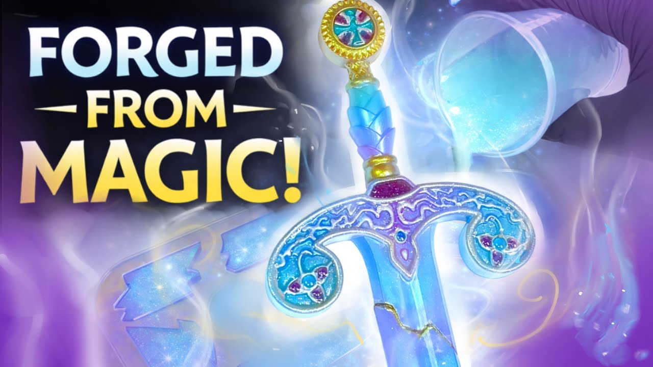 Forged from Magic | Broken to rebuilt Sword |Resin Crafts | Sophie & Toffee