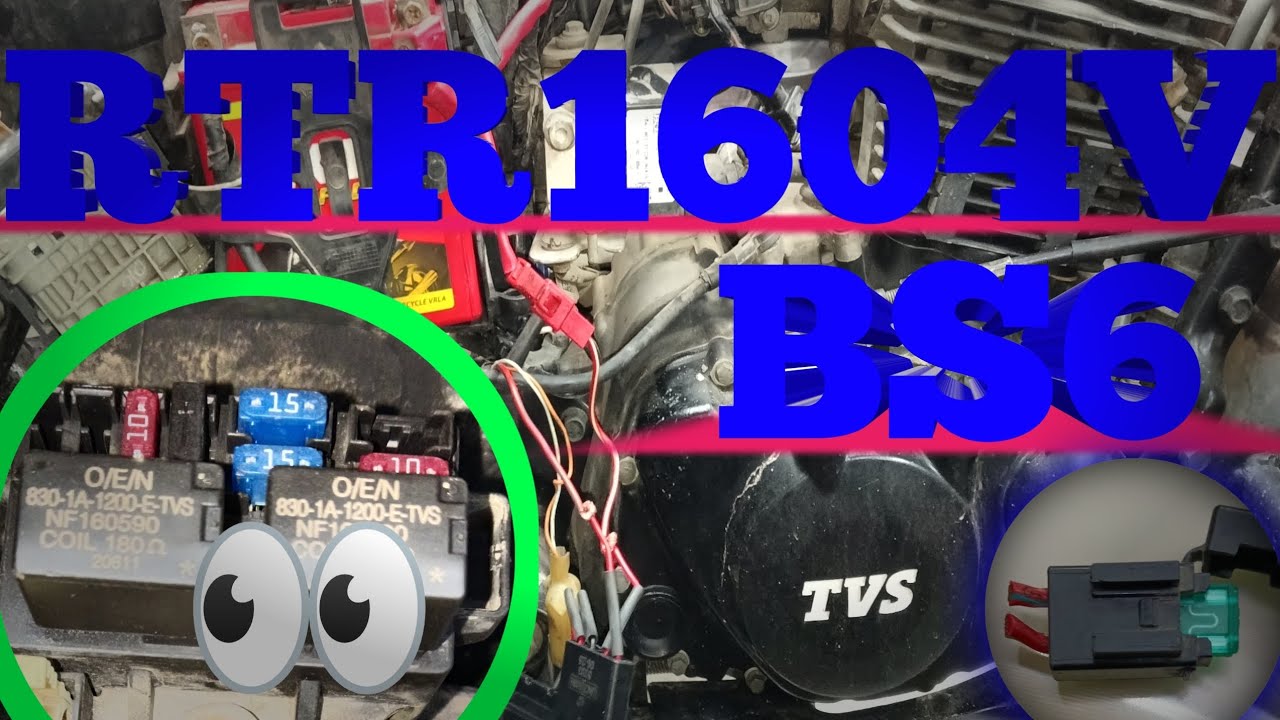 RTR 160 4v bs6 wiring karne ke simple tarike viral video TVS Apache