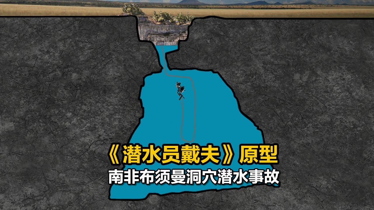 几十人打捞一具10年前的遗体，结果又搭上一条命，《潜水员戴夫》的原型故事，南非布须曼洞穴事件