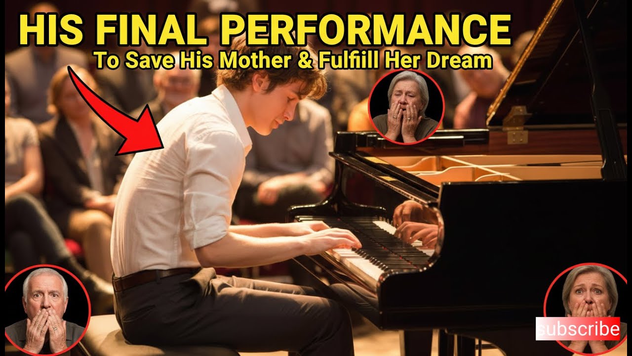 A Poor Pianist’s Final Performance to Save His Mother’s Life and Fulfill Her Dream