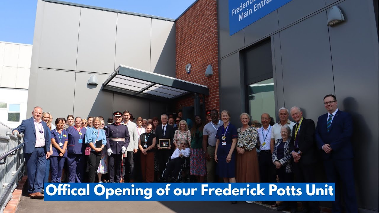 Official opening of our Frederick Potts Unit - £17 million investment into elective recovery