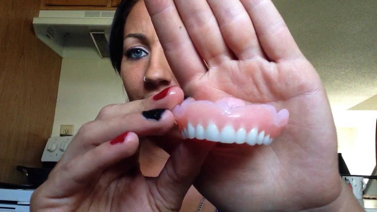 How my dentures look with Densurefit and gum healing update.😄❤️
