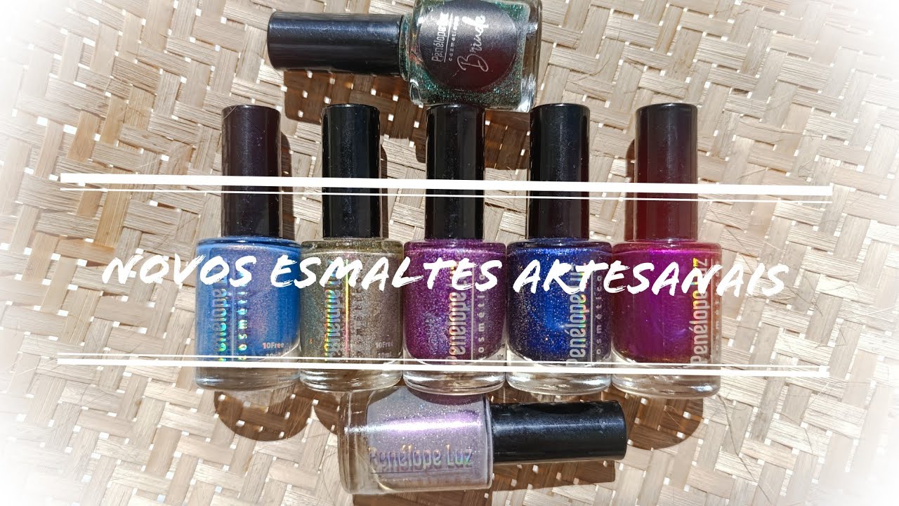 Comprinha: Esmaltes Penelope Luz (artesanais) llDezDedinhosDeProsall