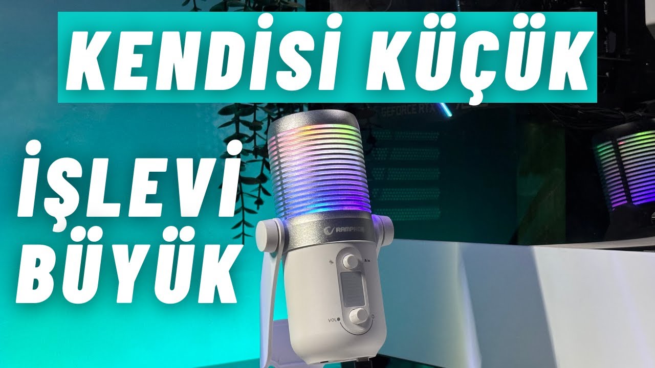 ŞAKA GİBİ PODCAST MİKROFONU ! (RAMPAGE DİYEZ)