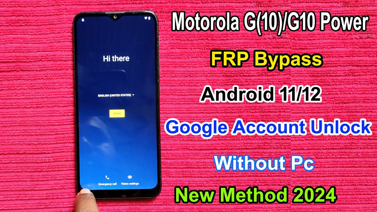 Motorola G10 FRP Bypass Android 11 | Moto g10 FRP Unlock | Gmail/Google Lock Remove Moto g(10) Power