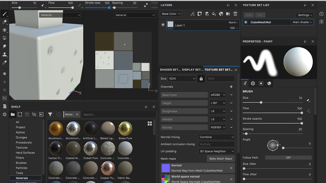 02  Baking in Substance Painter