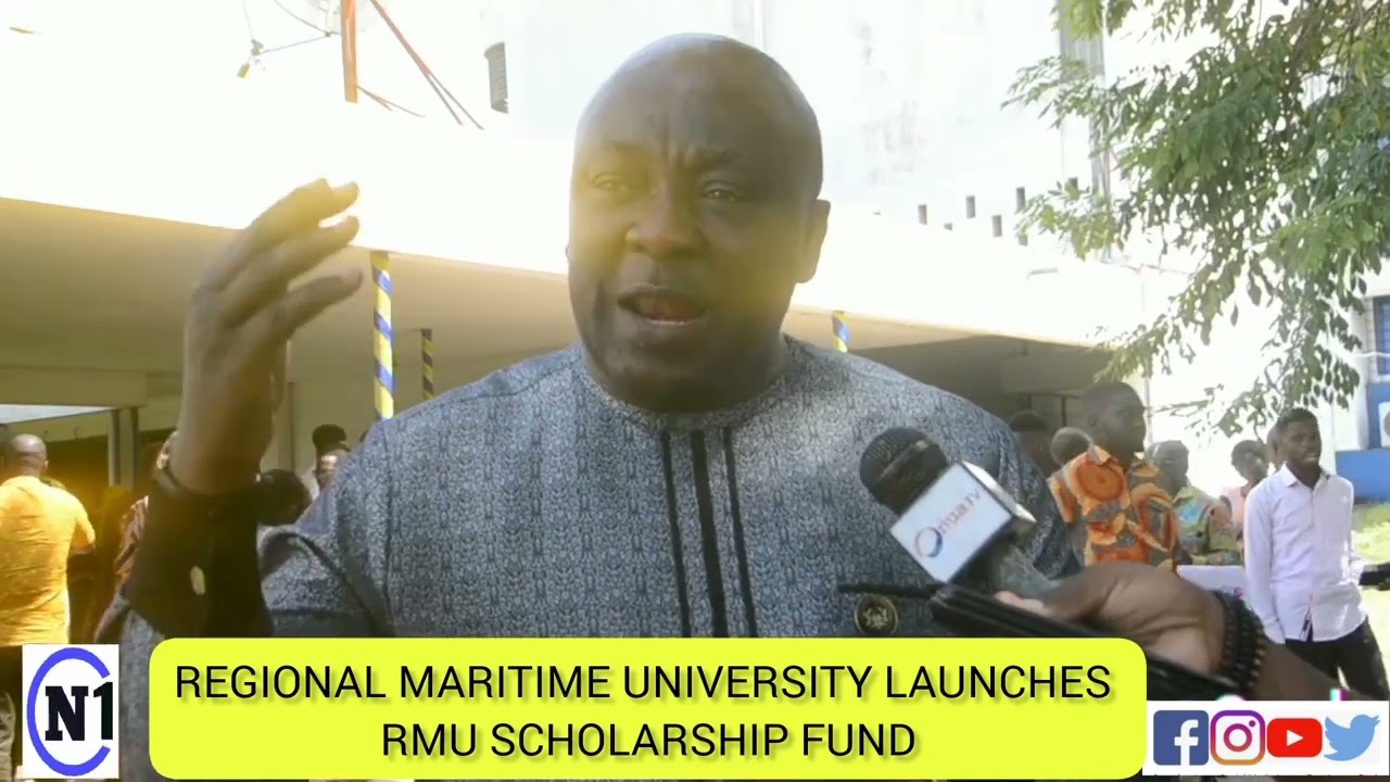 REGIONAL MARITIME UNIVERSITY LAUNCHES RMU SCHOLARSHIP FUND