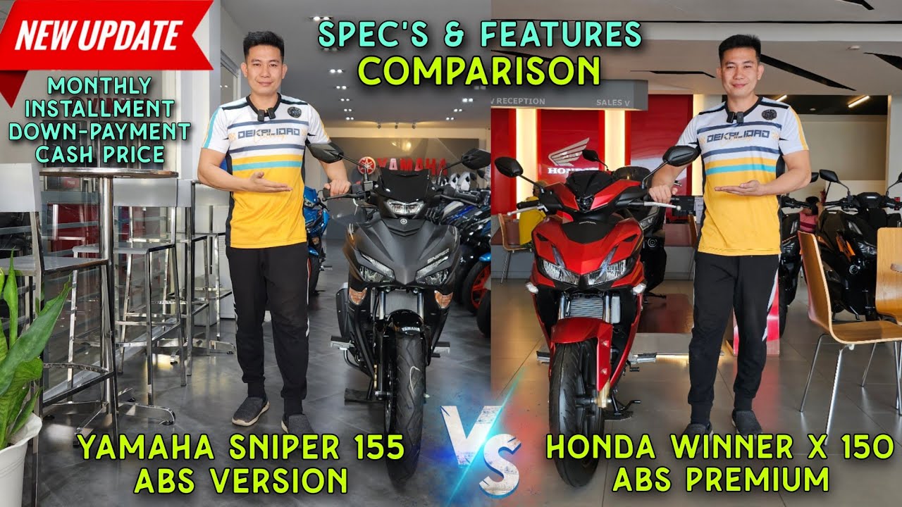 HONDA WINNER X 150 VS YAMAHA SNIPER 155 COMPARISON