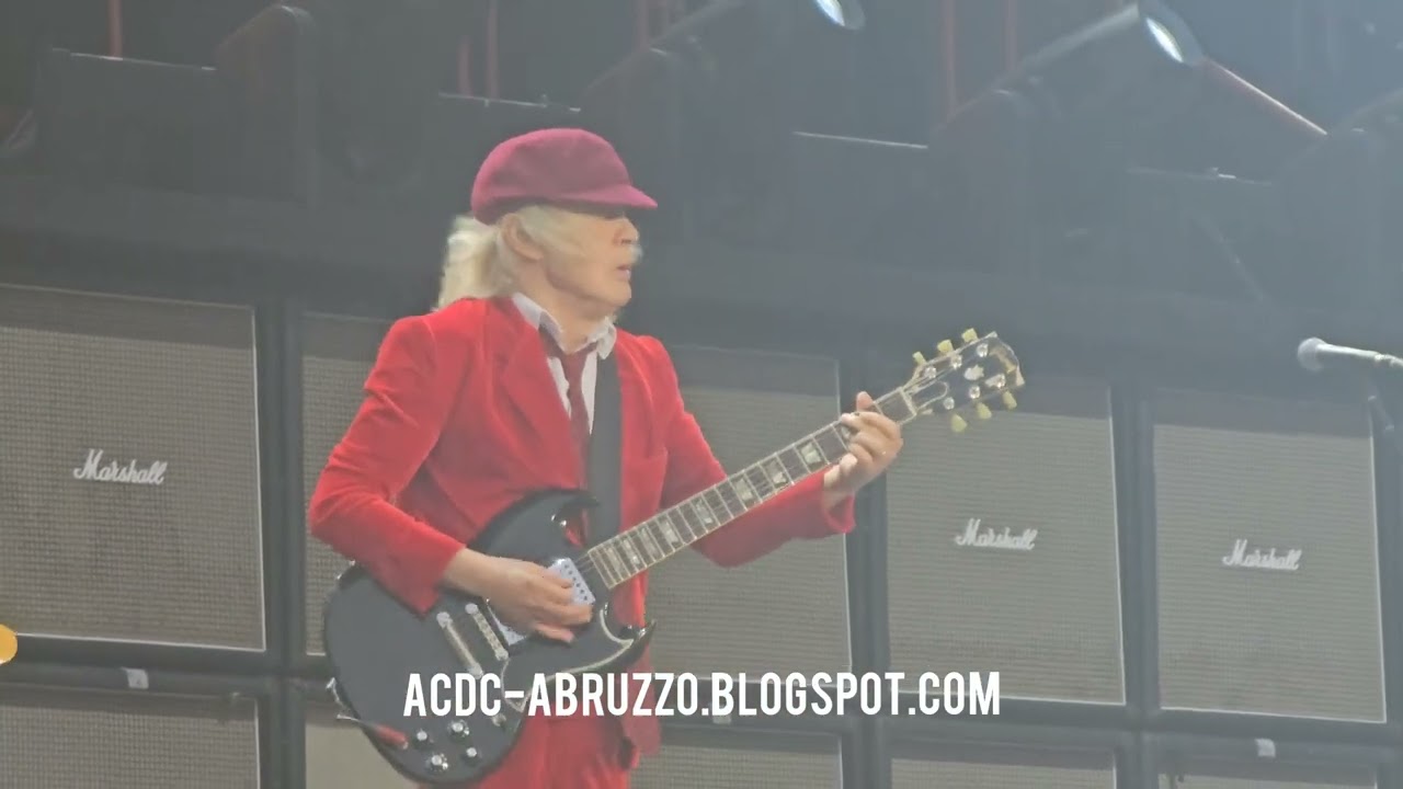 AC/DC IF YOU WANT BLOOD - LIVE IN ZURICH 29 JUNE 2024 - Under the rain!