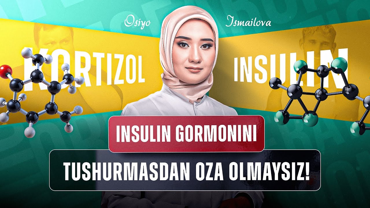 Insulin gormonini tushurmasdan oza olmaysiz! Osiyo Ismailova
