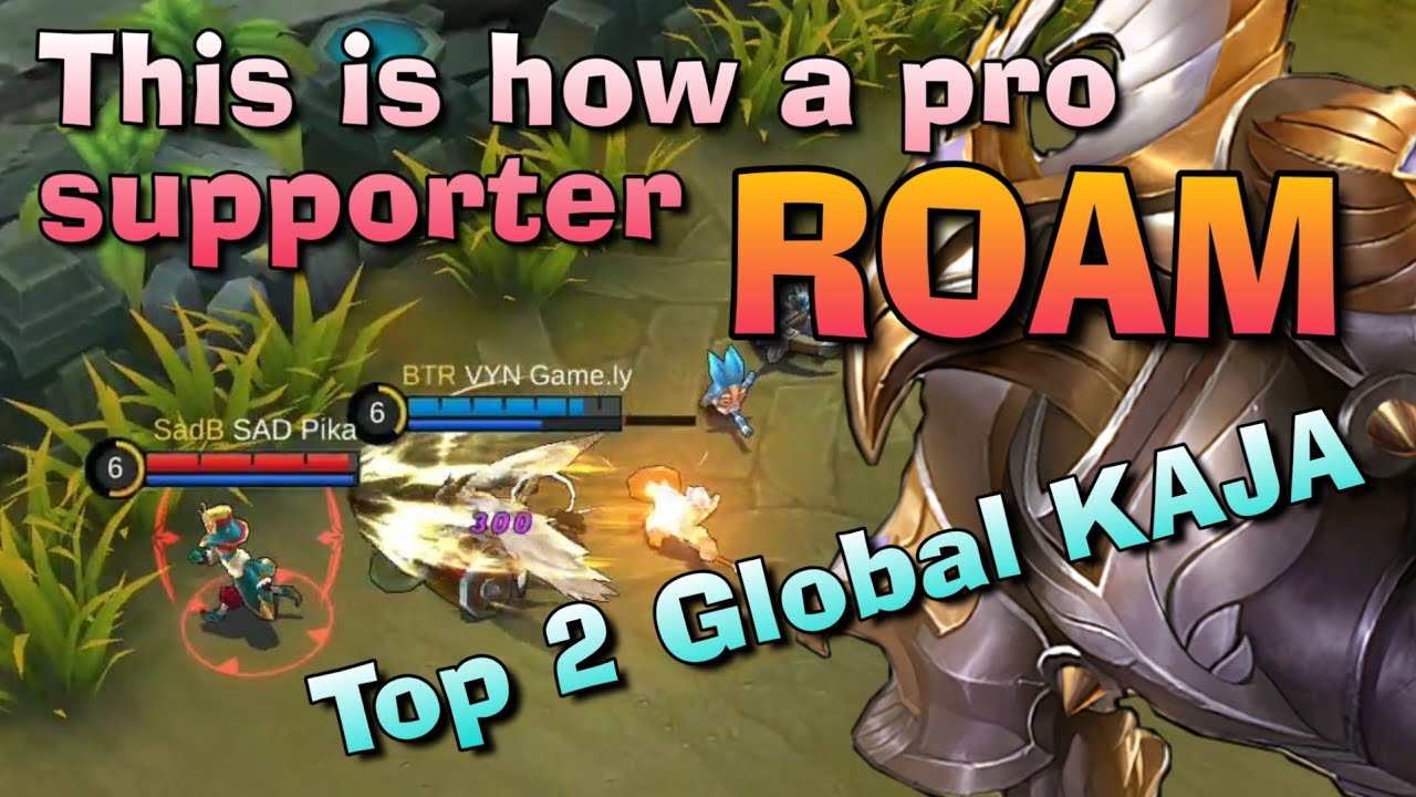 ALL SUPPORT SHOULD ROAM LIKE THIS KAJA!! Top 2 Global KAJA Gameplay - Mobile Legends