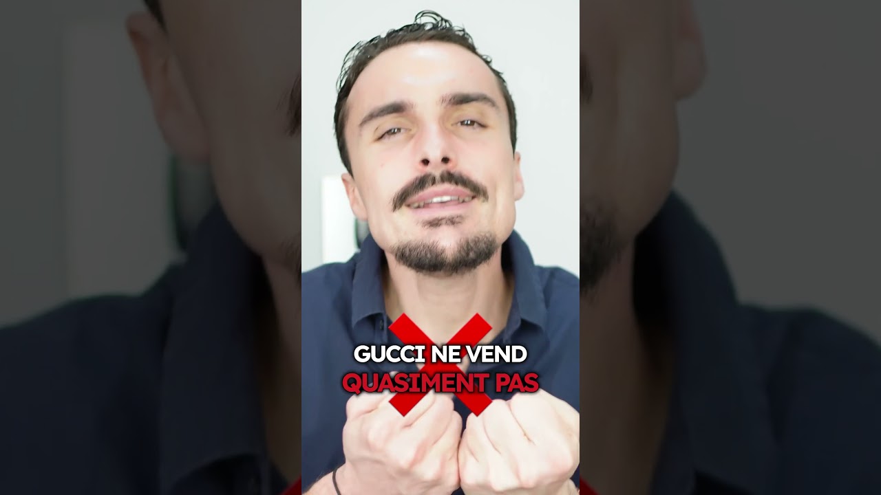 Voici comment GUCCI manipule ton cerveau ! (Et vole ton argent) 🧠 #marketing #vente