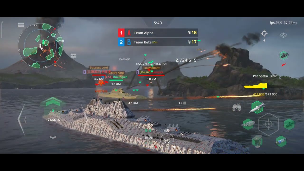2 Pan Spatial Teton Destroy the Tandem Mode! | Modern Warships