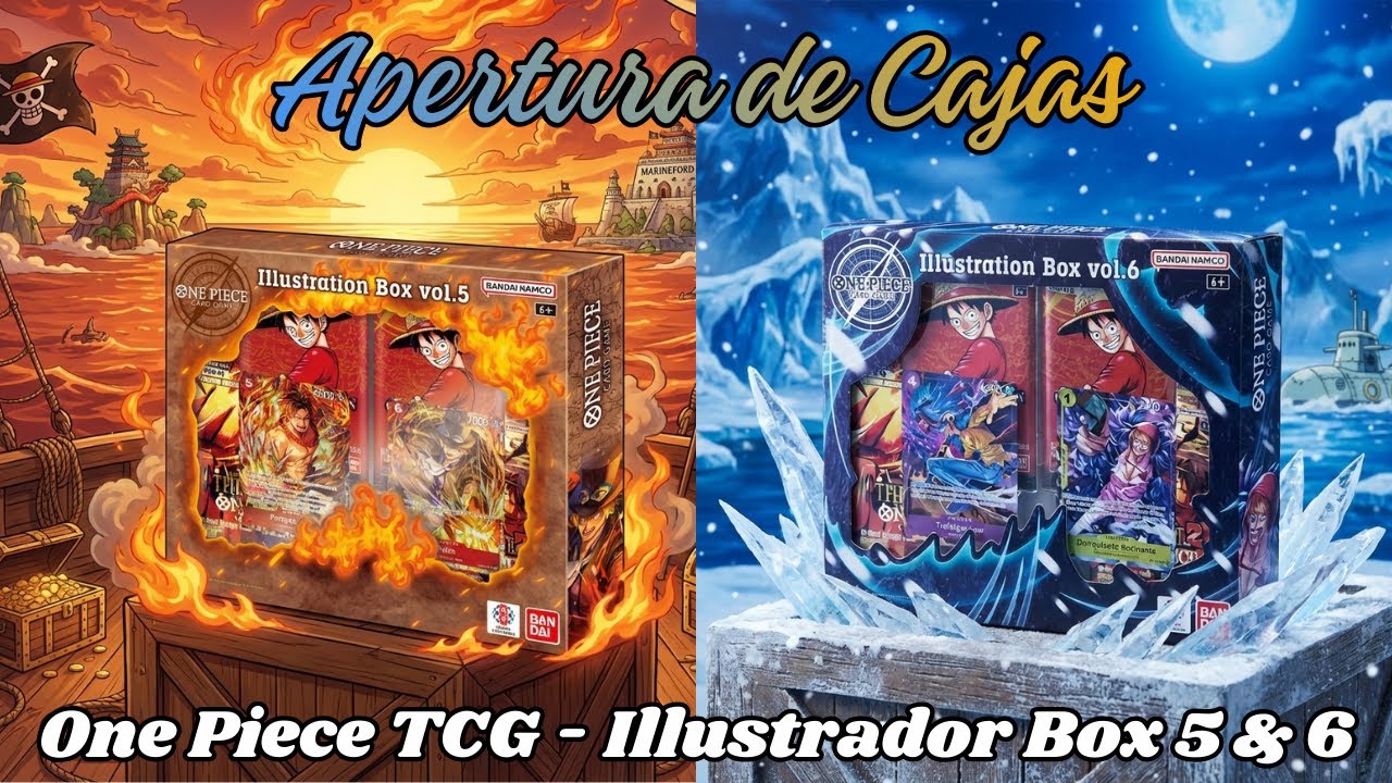 Apertura de Cajas - One Piece TCG Illustrador Box 5 & 6