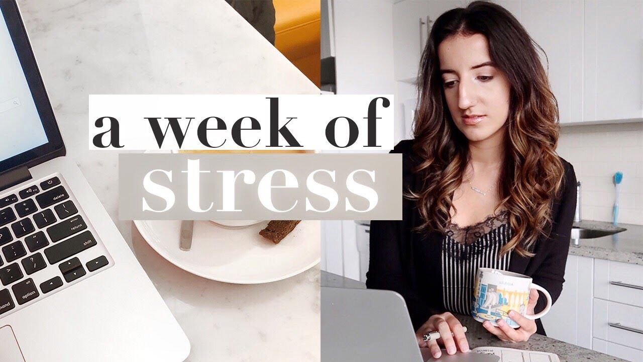 STRESSFUL END OF SEMESTER | week of essay writing in university