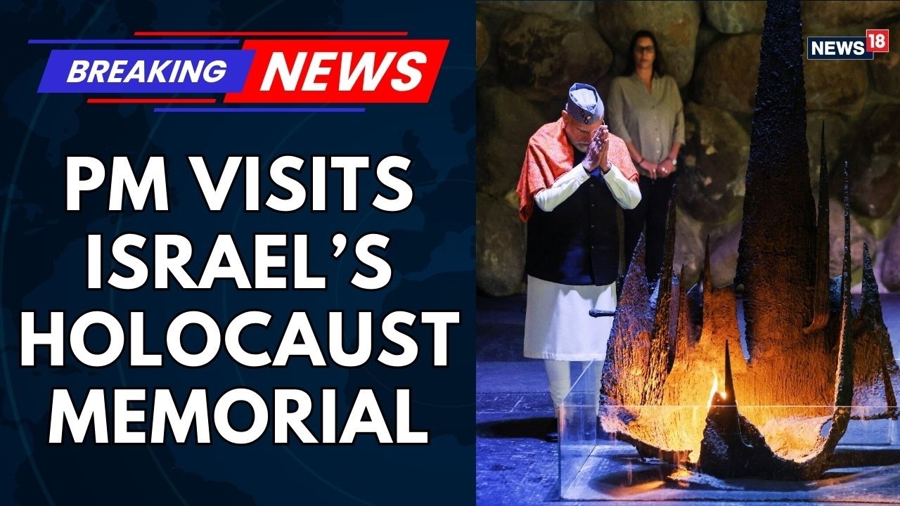 PM Modi Pays Tribute at Yad Vashem with Netanyahu in Jerusalem | India–Israel Solidarity News