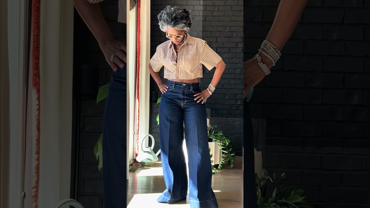 BIG jeans for this BIG age. What I wear at 58? Whatever I want to! 