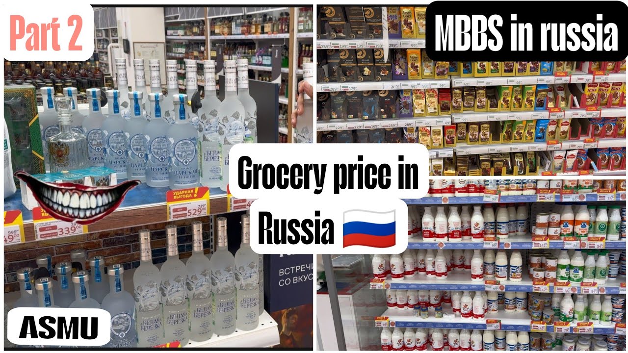 Grocery pricing in Russia 🇷🇺 Part-2  MBBS in russia Altai state medical university