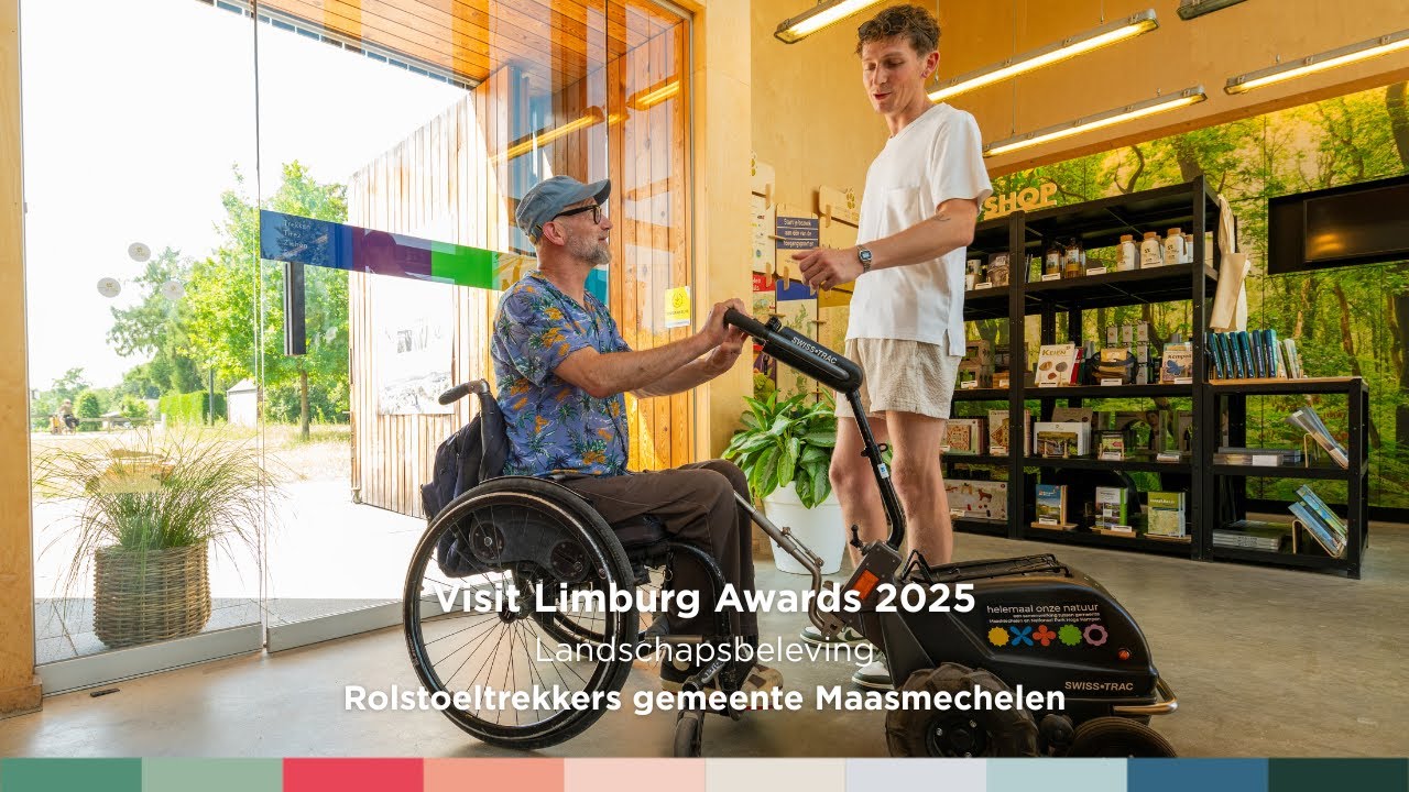 Rolstoeltrekkers Gemeente Maasmechelen | Genomineerde Visit Limburg Awards 2025 | Landschapsbeleving