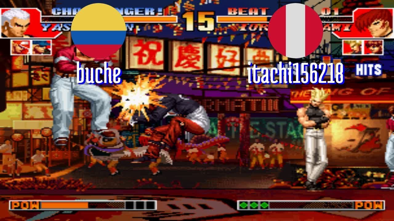 FT5 @kof97: buche (CO) vs itachi156218 (PE) [King of Fighters 97 Fightcade] Aug 27