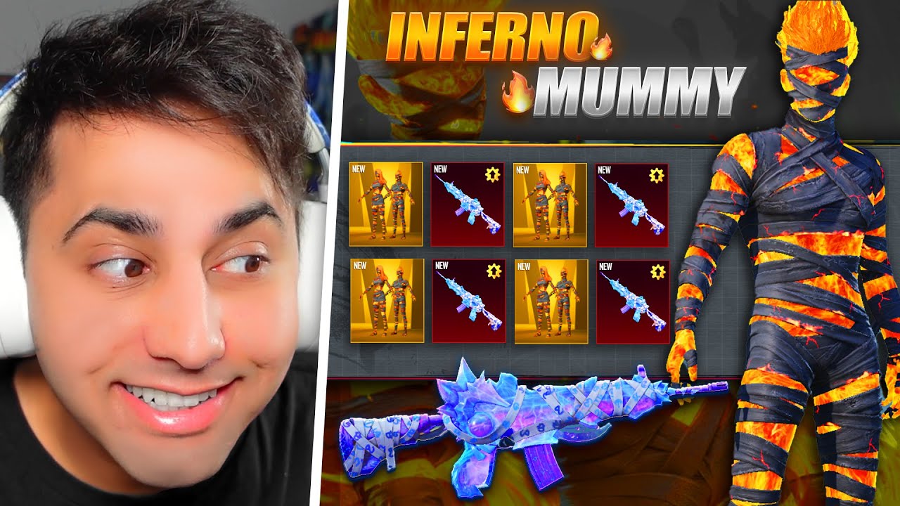 INFERNO MUMMY CRATE 🔥 برای جعبه مومیایی اینفرنو یوسی زدم