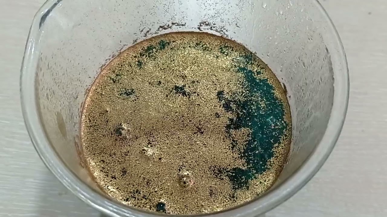 Ram tırnaklarından altın çıkardık, altın çıkarma nitrik asit,hidroklorik asit,sülfirik asit,gold