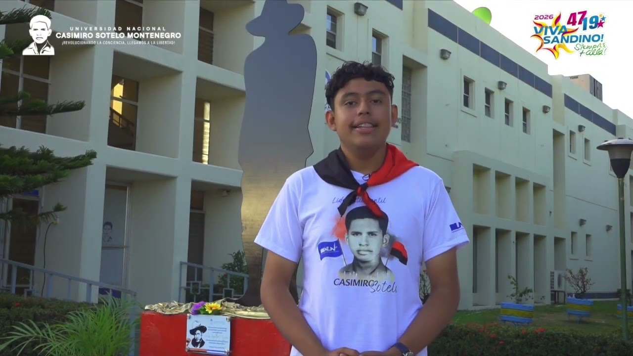 #SomosUNCSM || Altar revolucionario y reinauguración Edificio General Augusto C. Sandino 