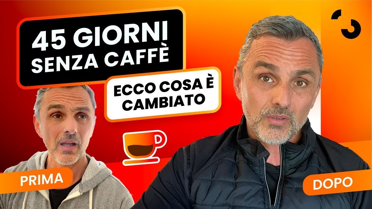 45 giorni senza caffè: ecco cosa è successo e come ho fatto | Filippo Ongaro