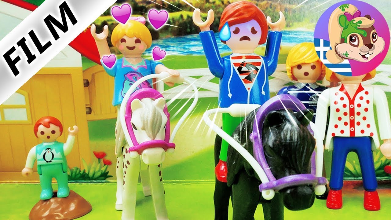 Playmobil ελληνικά επεισόδια - Οικογενειακή εκδρομή με τους Περιστέρηδες. Πού θα τους πάει η Άννα;