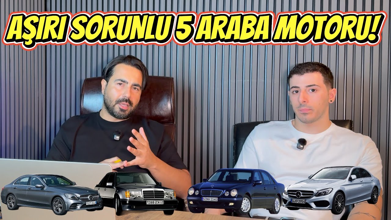 Kara Listemdeki 5 Motor! 🚫 En Sorunlu Araba Motorlarını Açıklıyorum!