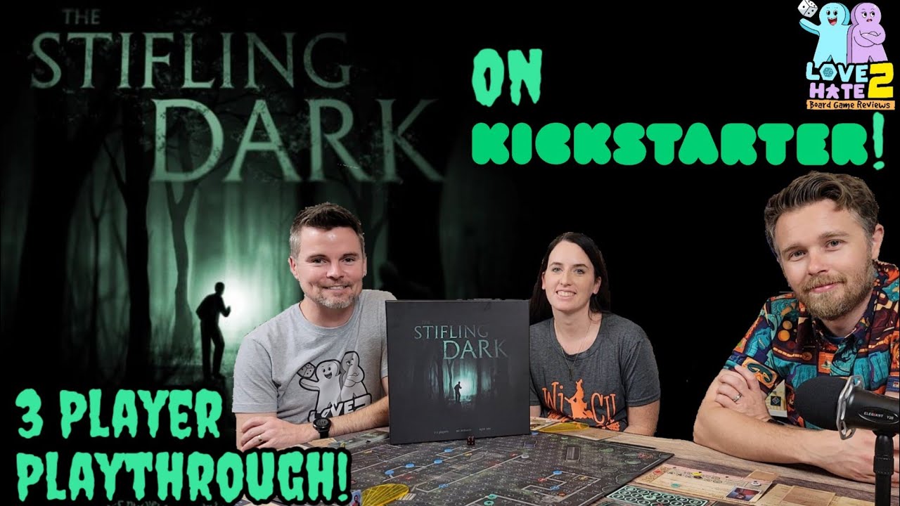 3 Player Playthrough of The Stifling Dark - Coming to Kickstarter!