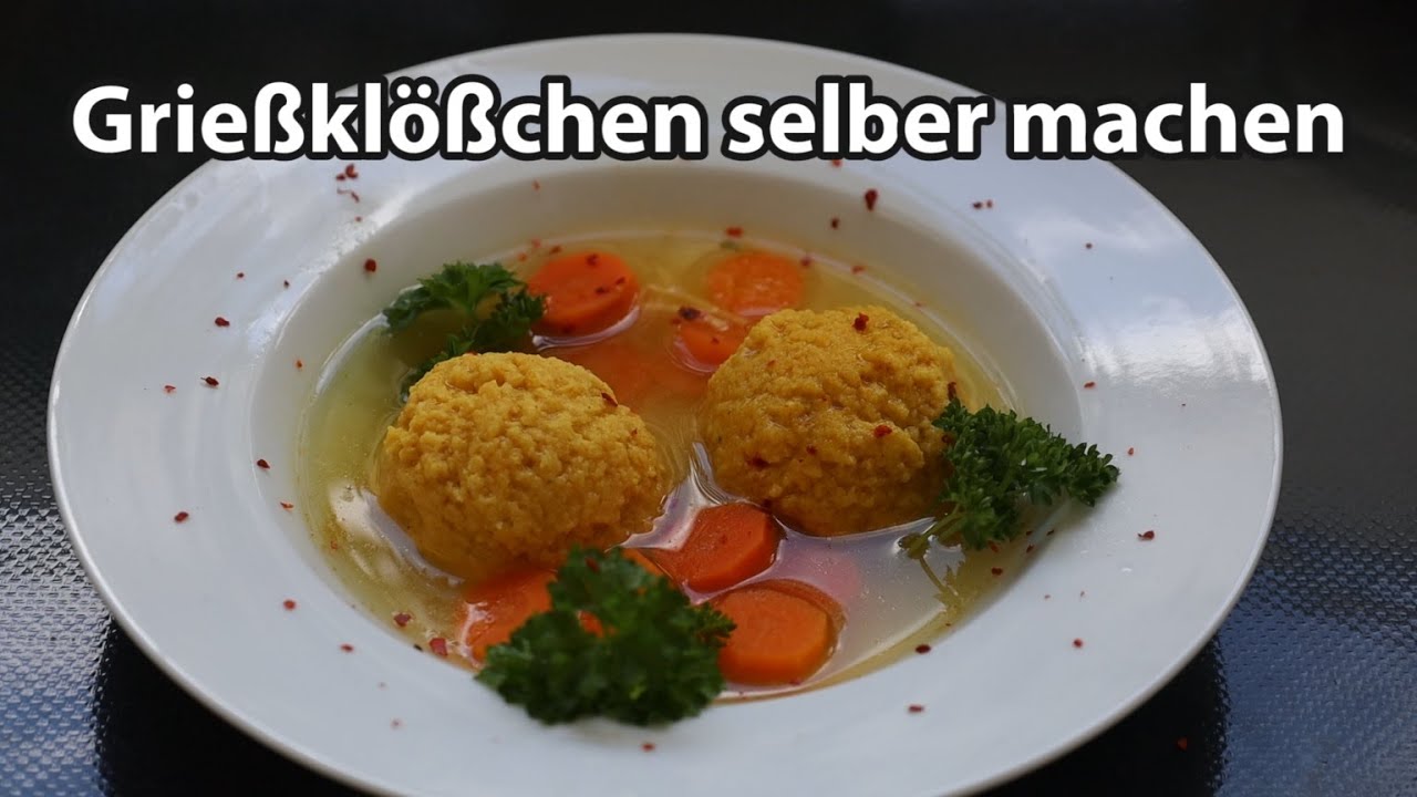 Grießklößchen selber machen