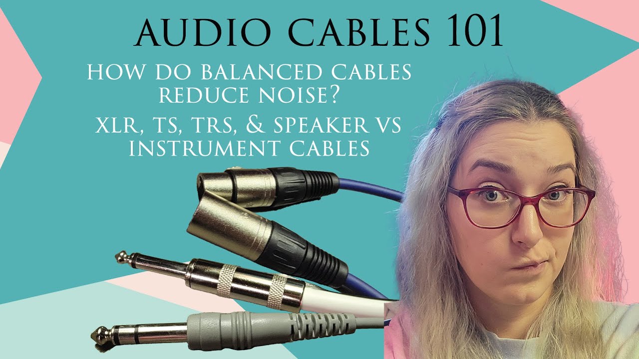 Аудиокабели 101: как балансные кабели снижают шум, TRS, TS и XLR, а также акустические и инструме...