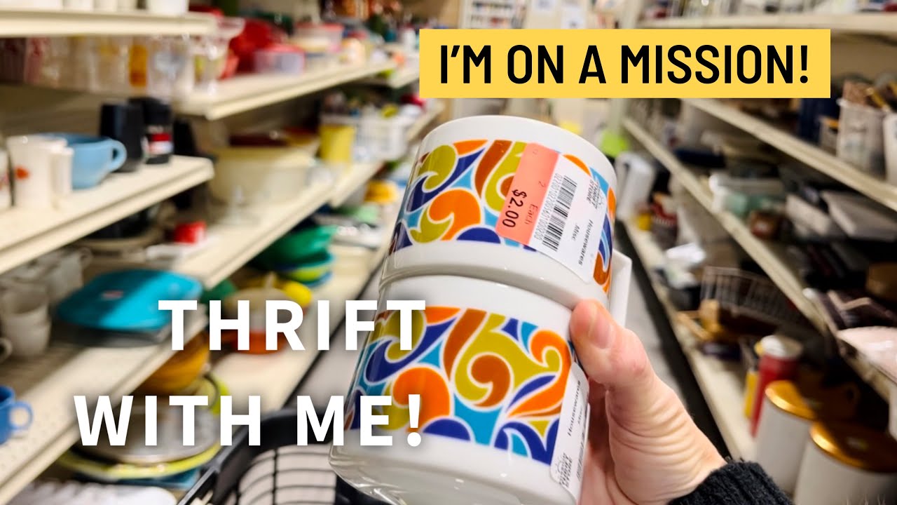 I’m On A MISSION! THRIFTING For Resale | VINTAGE Home Decor & More