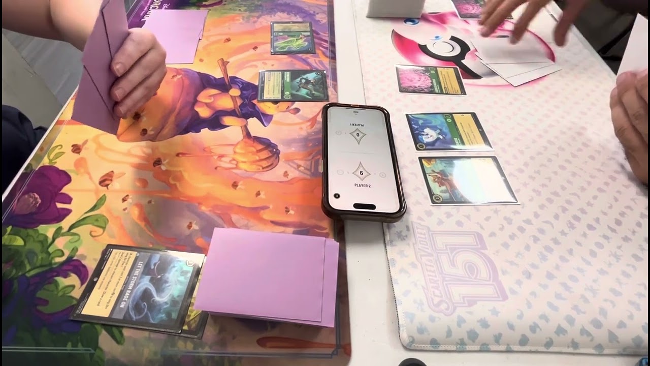 Lorcana Wednesday Night Locals | Amethyst Emerald vs Emerald Steel | Game 1