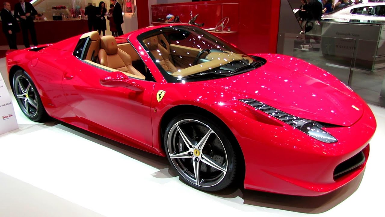 2014 Ferrari 458 Spider - Exterior and Interior Walkaround - 2014 Geneva Motor Show