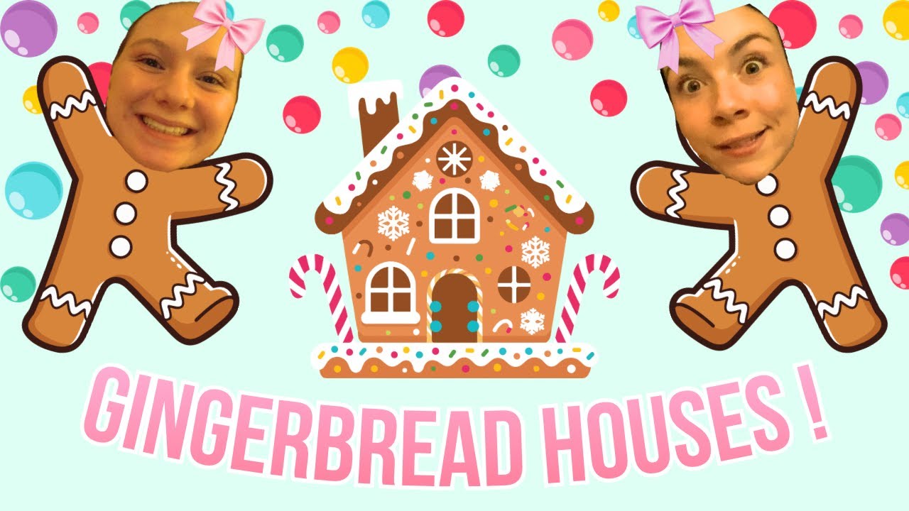 WE MADE A GINGERBREAD VILLAGE! (it got messi…)